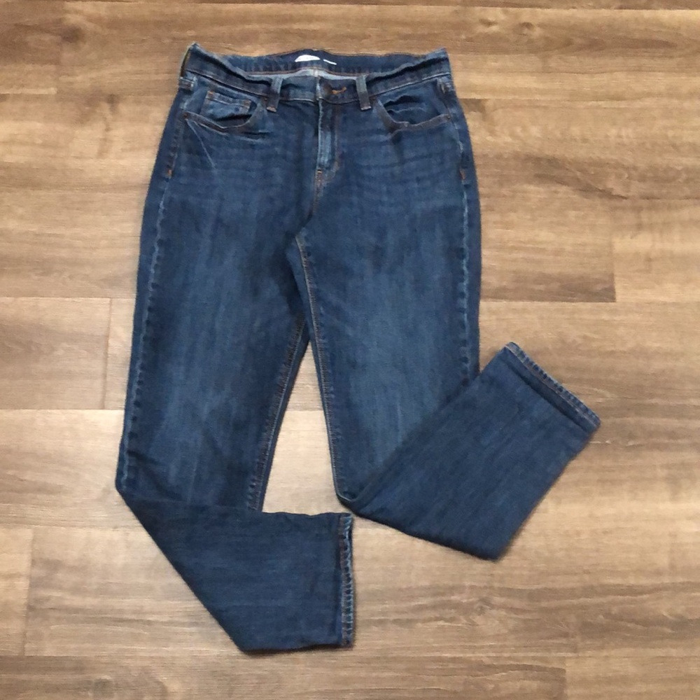 Old Navy Boyfriend Dark Blue Lemonade Jeans size 4